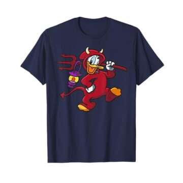 Donald Duck - Halloween: Donald Duck Devil Costume T-Shirt