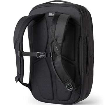 Gregory Mountain Products Border 25 Travel Backpack, Total Black, One Size