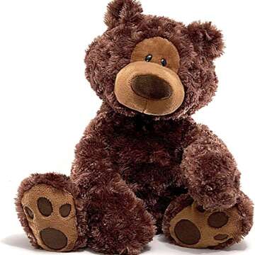 GUND Philbin Chocolate Stuffed Animal - Cuddly Plush