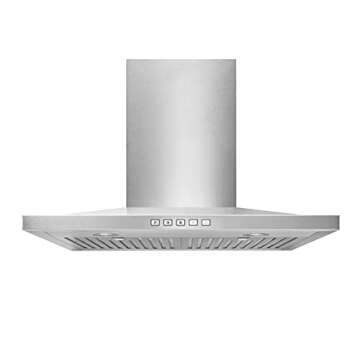 Broan-NuTone BWS2304BLS Range Hood, 30-Inch, Black Stainess Steel Legacy