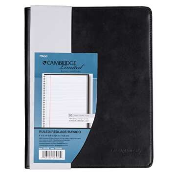 Mead Cambridge Refillable Notebook Cover - Eco-Friendly Design