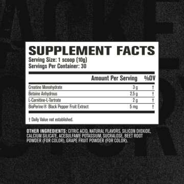 Growth Surge Creatine with L-Carnitine Supplement