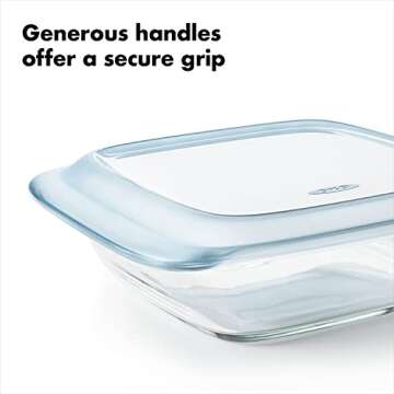 OXO Good Grips Glass 2 Qt Baking Dish with Lid