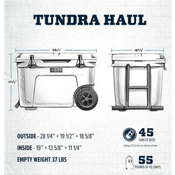 YETI Tundra Cooler: Wheeled & Durable for Outdoor Fun