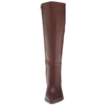 Dolce Vita Women's Auggie Fashion Boot, Chocolate DRITAN Leather, 6.5