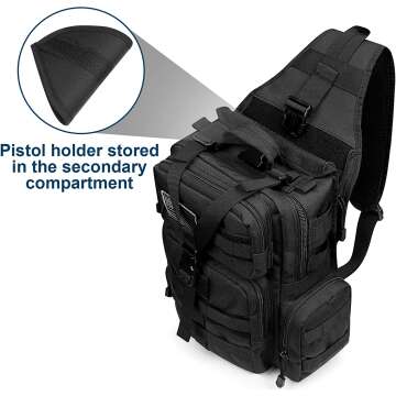 Tactical EDC Sling Bag Backpack