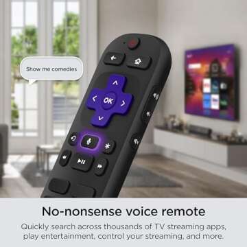 Roku 40-Inch Smart TV with Voice Remote & HD