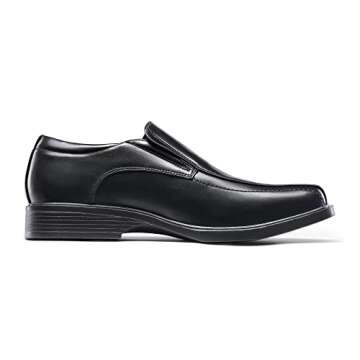 Bruno Marc Mens Leather Lined Dress Loafers Shoes, 5-Black - 10.5 (Cambridge-05)