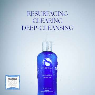 iS CLINICAL Cleansing Complex, 3in1 Gentle deep pore cleanser Face Wash and Makeup remover, Helps blemish-prone skin