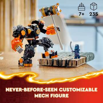 LEGO NINJAGO 71806 Cole’s Earth Mech Adventure