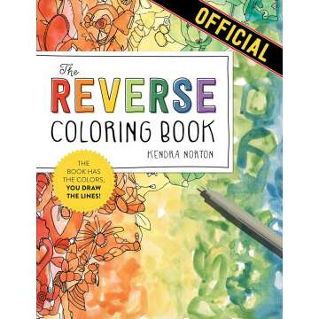 Unleash Your Creativity with the Reverse Coloring Book 🖌️