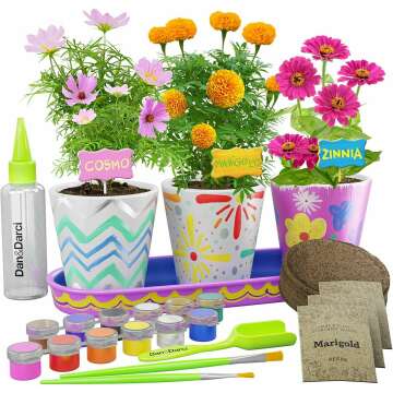 Kids Flower Gardening Kit