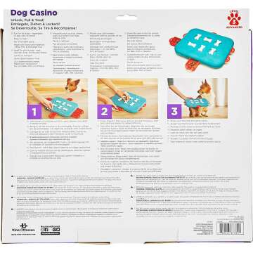 Nina Ottosson Dog Casino Puzzle Toy - Engaging Fun