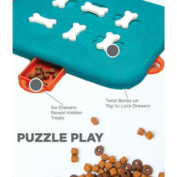 Nina Ottosson Dog Casino Puzzle Toy - Engaging Fun