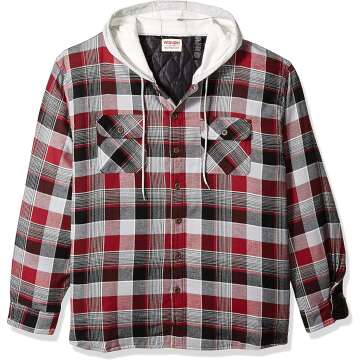 Quilted Flannel Shirt Jacket - Wrangler Authentics