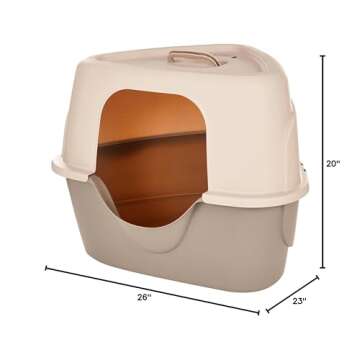 Amazon Basics No-Mess Corner Cat Litter Box