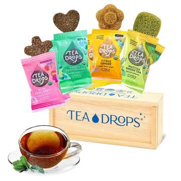 Lightly Sweetened Loose Leaf Tea Gift Box - 8 Drops Assorted