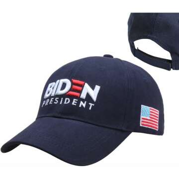 Biden 2024 Flag Hat Merchandise Bundle