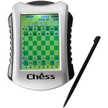 Potable Electronic Chess Game Board