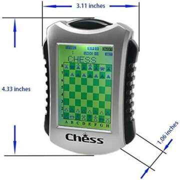 Potable Electronic Chess Game Board