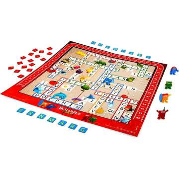 Scrabble Junior Board Game for Kids' Learning Fun