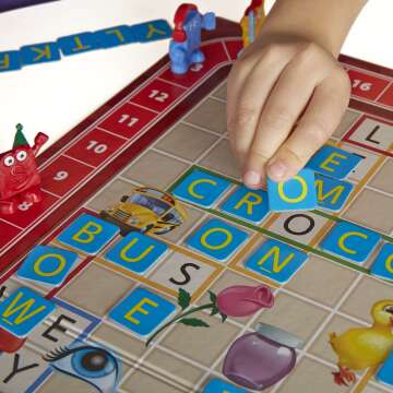 Scrabble Junior Board Game for Kids' Learning Fun