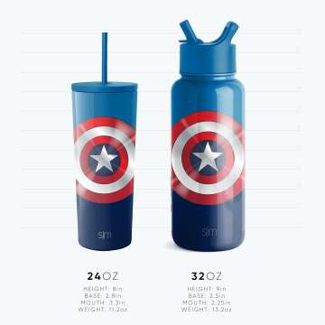 Marvel Iron Man Insulated Tumbler Cup 24oz