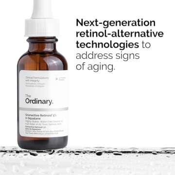 The Ordinary Granactive Retinoid 5% in Squalane, Advanced Anti-Aging Retinoid with Hydration Support for Dry and Mature Skin, 1 Fl Oz