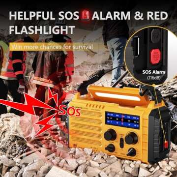 Emergency Radio 5000: Survival Radio & Power Bank