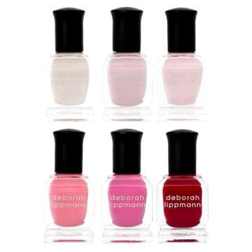 Deborah Lippmann Gel Lab Pro Nail Polish Set, Treatment Enriched Formula for Nail Health, Wear, and Shine, Vegan, No Animal Testing, 21 Free Formula