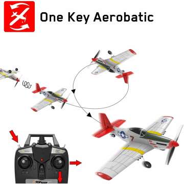 Remote Control Airplane 4 Channel RC Plane for Adults