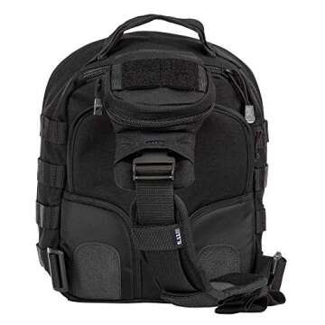 5.11 RUSH MOAB 6 Tactical Sling Pack Military Molle Backpack Bag, Style 56963, Black