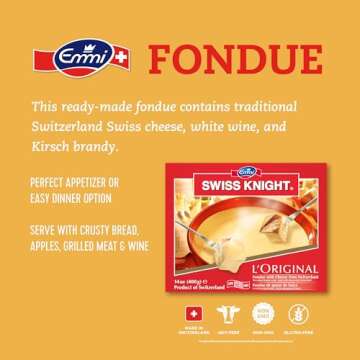 Swiss Knight Fondue - L'Original From Switzerland, 14 Oz.