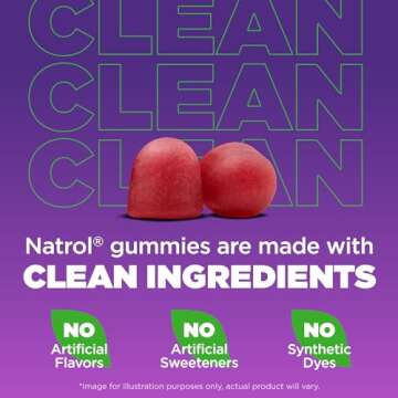 Natrol Kids Sleep+ Immune Health Gummies with Melatonin, Zinc, Vitamin C and D, Elderberry, 50 Raspberry Flavored Melatonin and Immune Health Gummies, 50 Day Supply