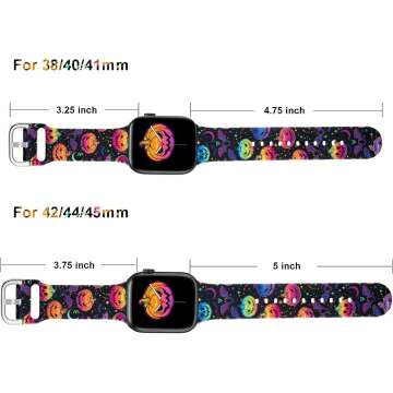 Halloween Watch Bands 3 Pack for Apple Watch