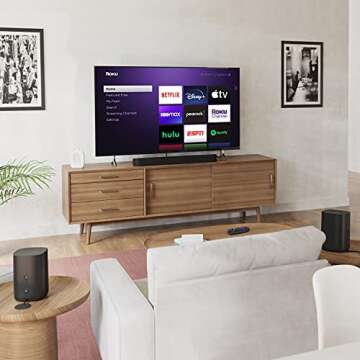 Roku Streambar Pro & Wireless Speakers - 4K HDR