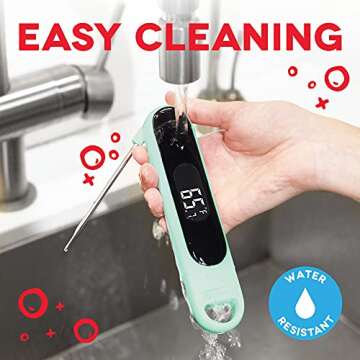 Dash Precision Quick-Read Meat Thermometer - Waterproof