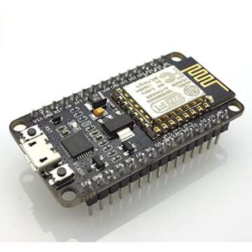 HiLetgo 1PC ESP8266 NodeMCU CP2102 ESP-12E Development Board Open Source Serial Module Works Great for Arduino IDE/Micropython (Small)