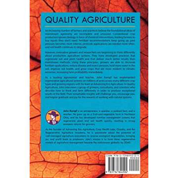 Quality Agriculture: Conversations about Regenerative Agronomy with Innovative Scientists and Growers