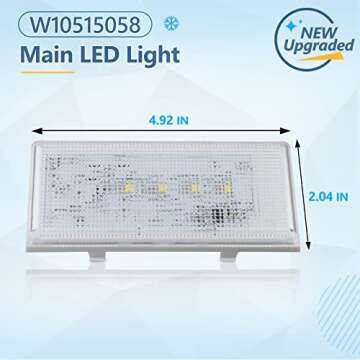 W10515058 LED Light for Whirlpool Refrigerators