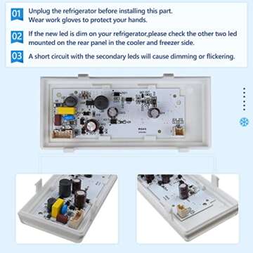 W10515058 LED Light for Whirlpool Refrigerators