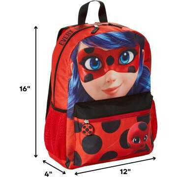 Miraculous Ladybug Backpack