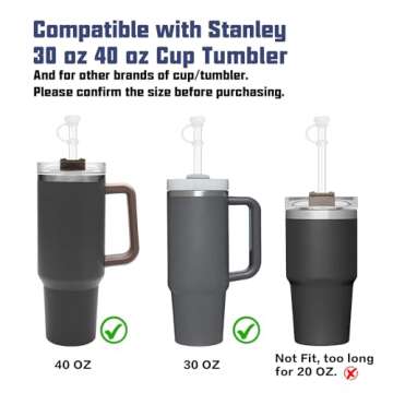 Spill Stopper Accessories for Stanley Cups - 40oz & 30oz