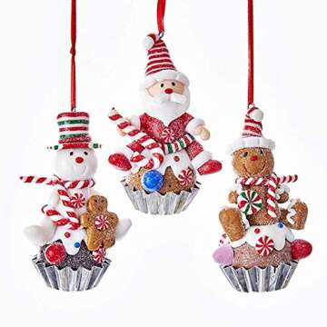 Kurt Adler D3166 Gingerbread Man Ornament 3A