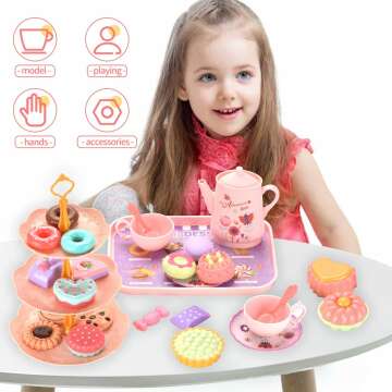 Charmspal Toddler Tea Party Set