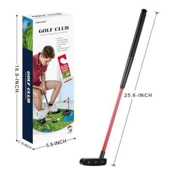 Toilet Golf Game - Fun Mini Golf Gift for Adults