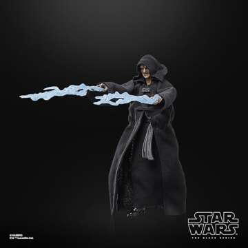 STAR WARS The Black Series Emperor Palpatine & Throne Return of The Jedi Collectible 6 Inch Action Figure (Amazon Exclusive)