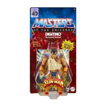 Masters of The Universe Origins 5.5-in Digitino Action Figure, Battle Figures for Storytelling Play and Display, Gift for 6 to 10-Year-Olds and Adult Collectors