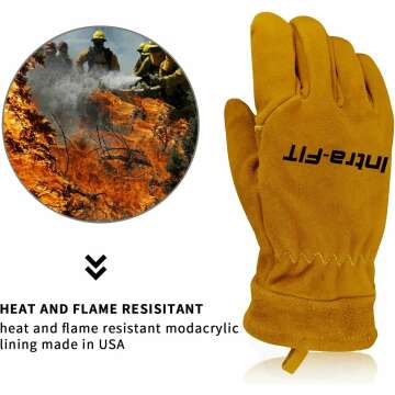 Wildland Firefighter Safety Gloves - NFPA 1977 Certified