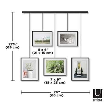 Umbra Exhibit Gallery Set - Adjustable 5 Photo Frames